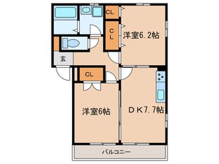 TRINITYの物件間取画像